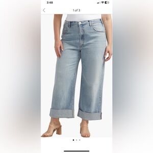 Nordstrom Silver Jeans 18W